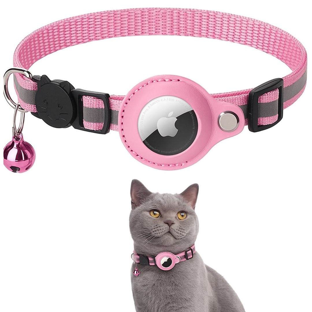 Collare per gatti con supporto per GPS e chiusura di sicurezza | TrackMeow TIAMUSE Gadgets