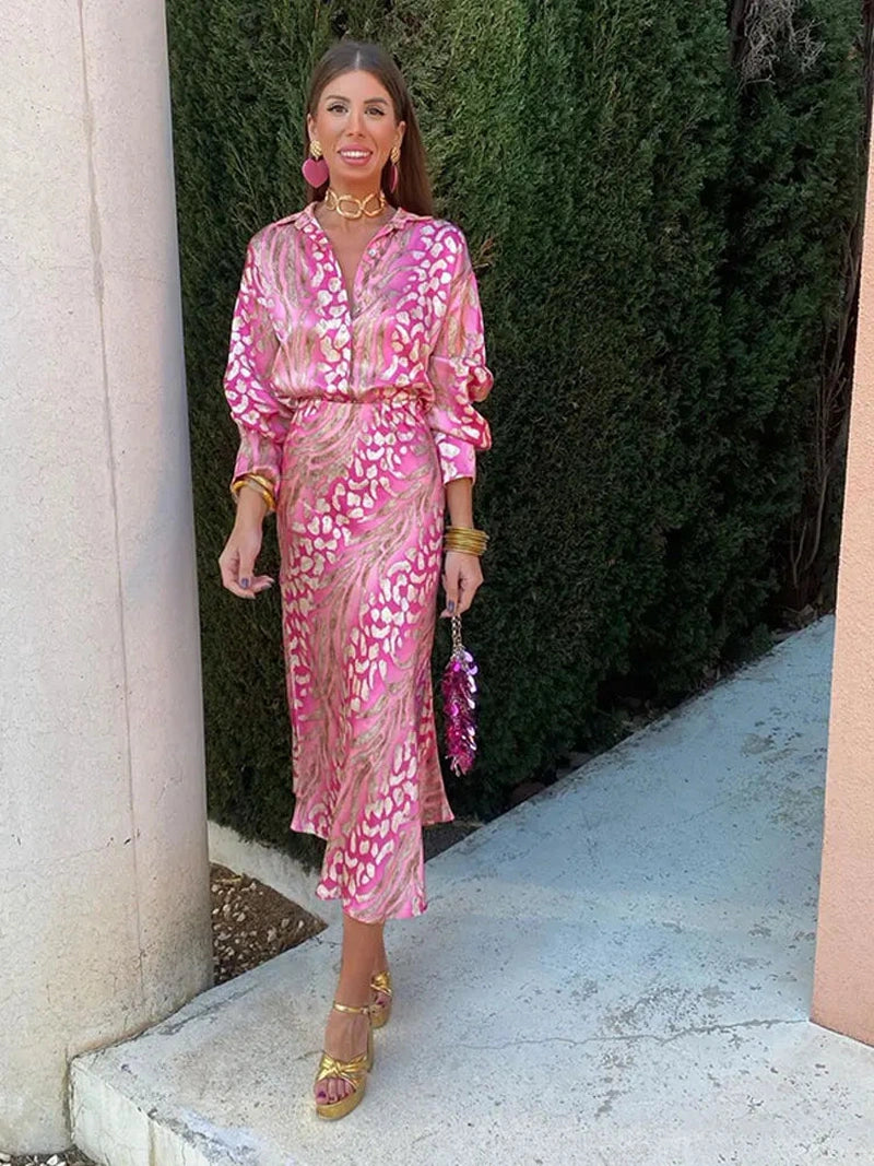 Completo Estivo Due Pezzi da Donna con Maniche Lunghe per Look Casual ed Eleganti TIAMUSE Completo