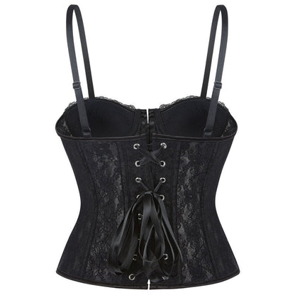Corsetto Nero in Pizzo | Anetta TIAMUSE Corsetto