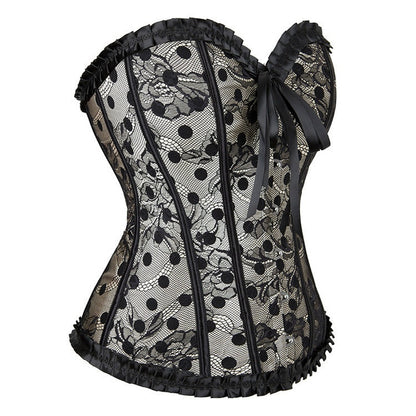 Corsetto in Rete a Vita per Donna | Elegante Corsetto Nero - Gloria TIAMUSE Corsetto