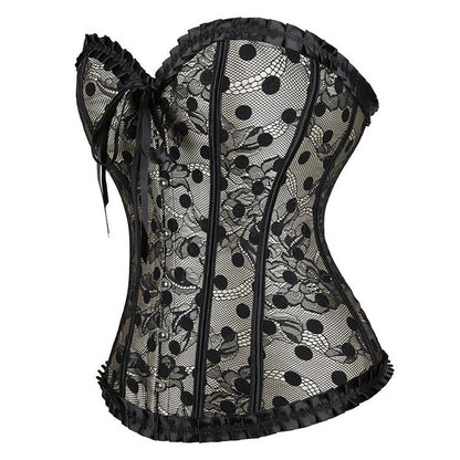 Corsetto in Rete a Vita per Donna | Elegante Corsetto Nero - Gloria TIAMUSE Corsetto