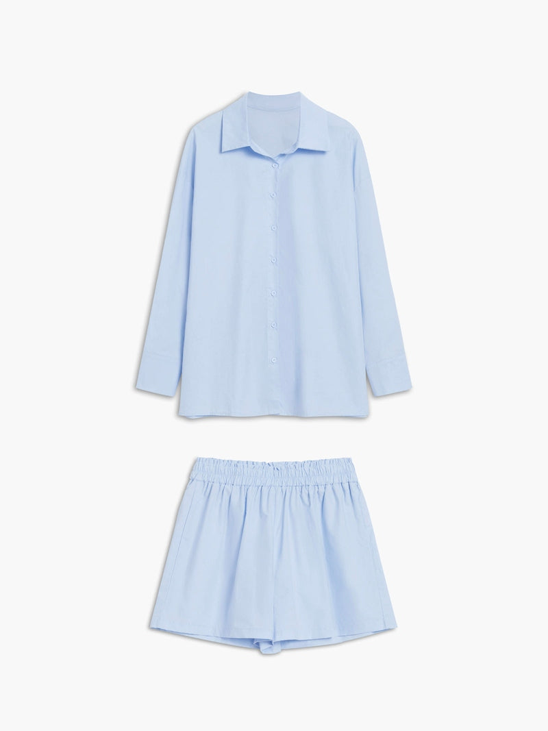 Cotton Melody Completo Estivo Donna | Completo con Shorts per Spiaggia & Città TIAMUSE Short Sets Women
