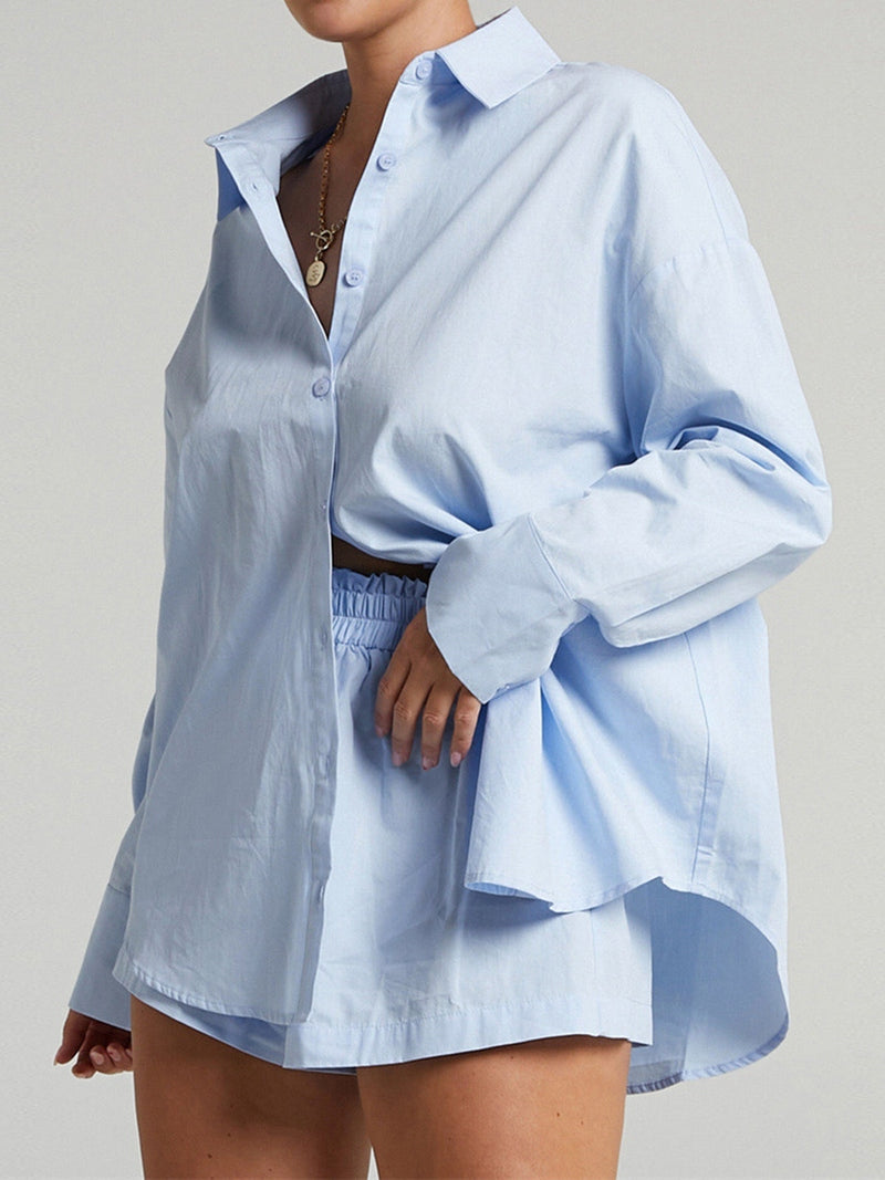 Cotton Melody Completo Estivo Donna | Completo con Shorts per Spiaggia & Città TIAMUSE Short Sets Women