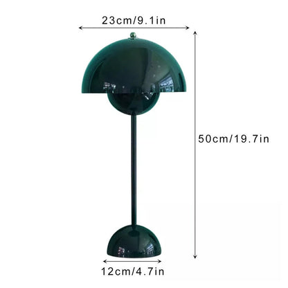 Lampada da Tavolo Flowerpot in Design Danese – Elegante Lampada da Scrivania in Metallo Nordico | Tureis