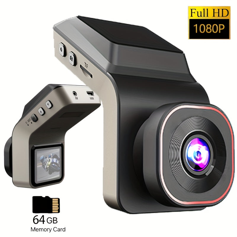 Dashcam Auto Full HD 1080P – Mini LCD e Registrazione in Loop | Nightis TIAMUSE Gadgets
