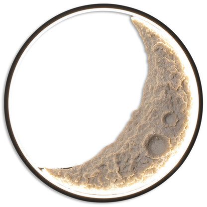 Lampada da Parete Decorativa a Forma di Luna | SolaMoon LED Accent per Soggiorni e Camere da Letto