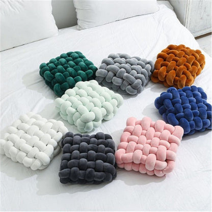 Coussin DreamWeave - Décoration Unique Tressée pour Confort et Style | Soleilis