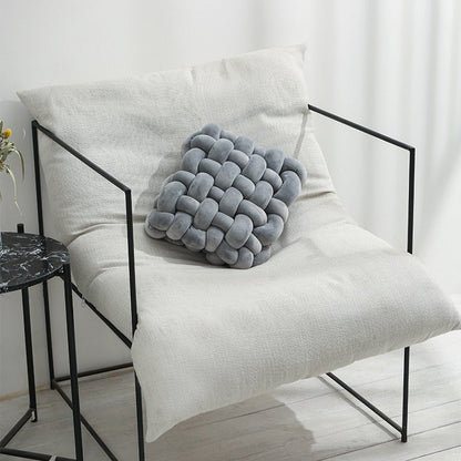 Coussin DreamWeave - Décoration Unique Tressée pour Confort et Style | Soleilis