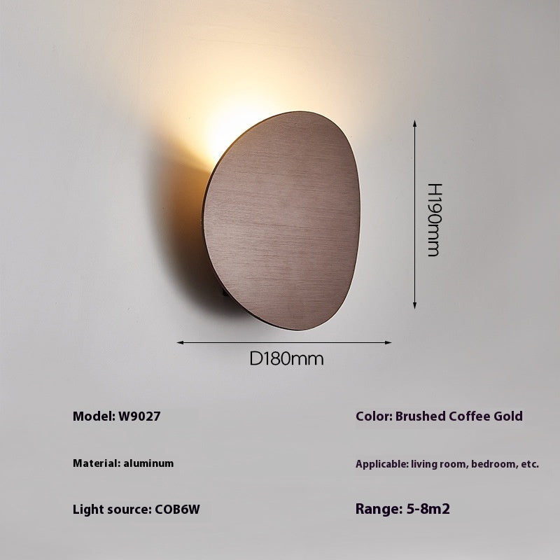 Elegante Luce LED in Alluminio per Decorazione Domestica | Gemma