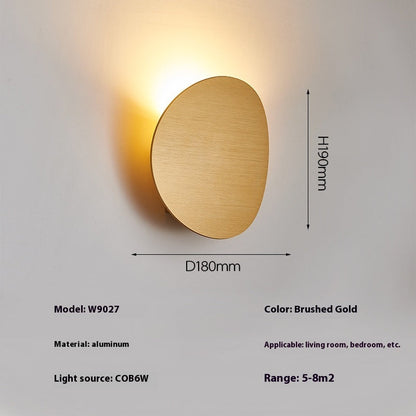 Elegante Luce LED in Alluminio per Decorazione Domestica | Gemma
