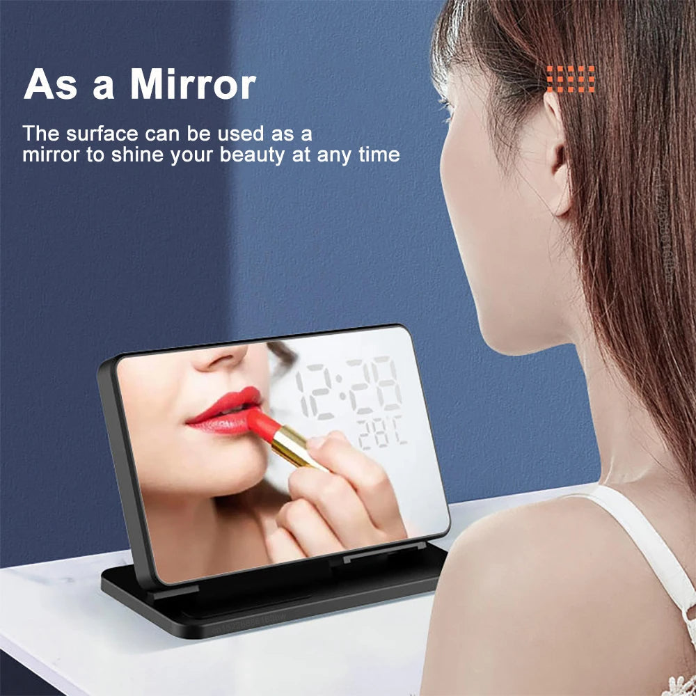 Elegante stazione di ricarica 3-in-1 con sveglia per dispositivi Apple | NestPower TIAMUSE Gadgets