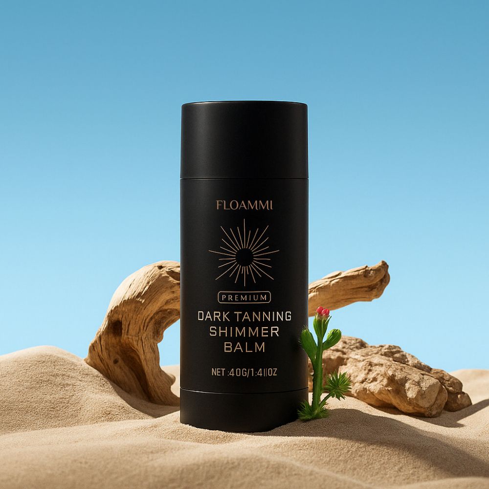 SunDream Bronze – Balsamo Brillante per Abbronzatura Scura per una Pelle Luminoso e Radiosa Floammi
