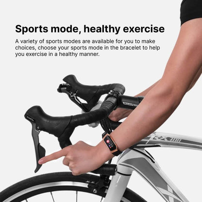 Fitness Tracker con misuratore di pressione sanguigna e frequenza cardiaca | VitalFit TIAMUSE Gadgets