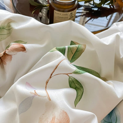 Set di Biancheria da Letto in Cotone Egiziano Flower Power – Piumone e Copripiumino | Hinaya