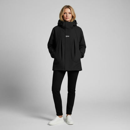 Giacca Autunnale da Donna con Cappuccio e Design Imbottito | Teana TIAMUSE Outwear