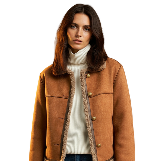 Giacca Elegante in Tonalità Caramello per l’Autunno e l’Inverno | Emily TIAMUSE November