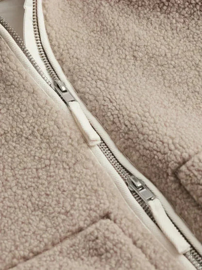 Giacca Teddy Donna Autunno Inverno | Cappotto Caldo e Soffice per Tutti i Giorni TIAMUSE Coats