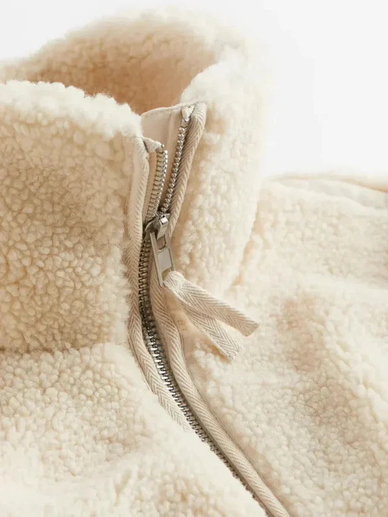 Giacca Teddy Donna Autunno Inverno | Cappotto Caldo e Soffice per Tutti i Giorni TIAMUSE Coats