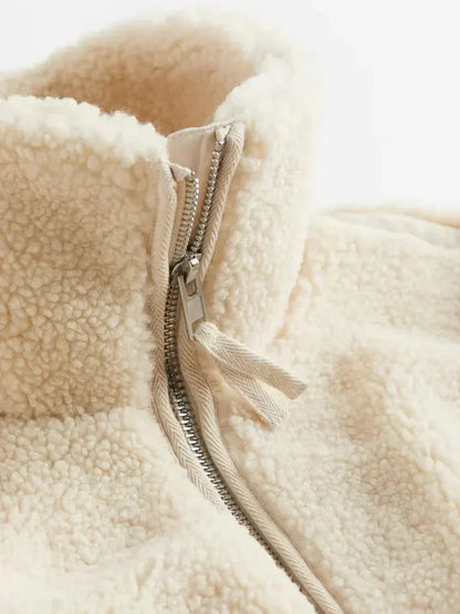 Giacca Teddy Donna Autunno Inverno | Cappotto Caldo e Soffice per Tutti i Giorni TIAMUSE Coats