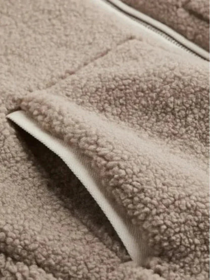 Giacca Teddy Donna Autunno Inverno | Cappotto Caldo e Soffice per Tutti i Giorni TIAMUSE Coats
