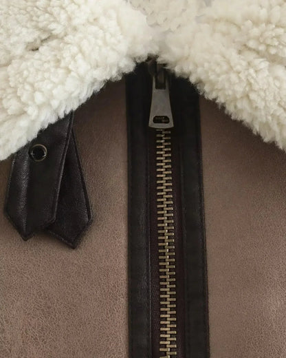 Gilet Teddy Donna Caldo | Gilet Invernale Senza Maniche in Pelliccia Morbida – Evi TIAMUSE November