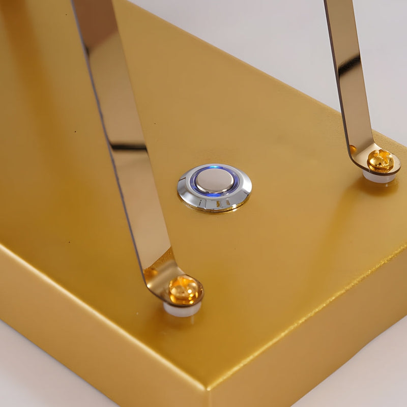 Lampada da Tavolo LED a Forma di Ruota Panoramica Dorata con Controllo Touch - Illuminazione Decorativa | Cyllen