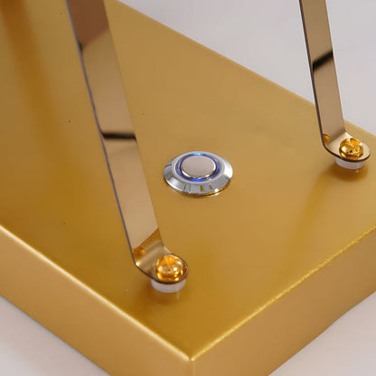 Lampada da Tavolo LED a Forma di Ruota Panoramica Dorata con Controllo Touch - Illuminazione Decorativa | Cyllen