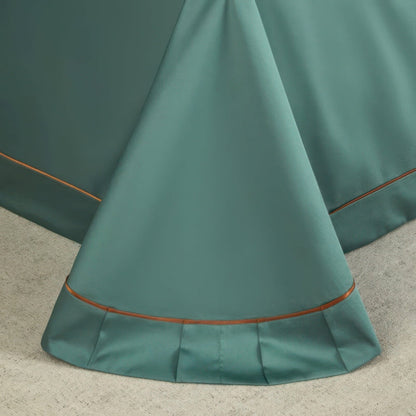 Set di Biancheria Verde – Set di Copripiumino in Cotone Egiziano | Emerali