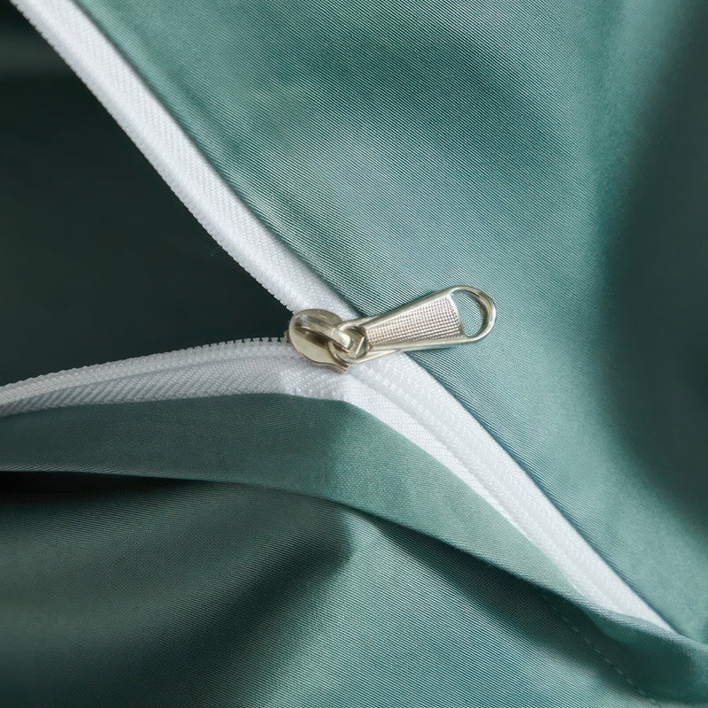 Set di Biancheria Verde – Set di Copripiumino in Cotone Egiziano | Emerali