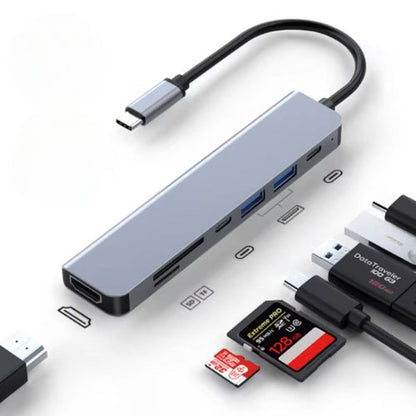 Hub USB-C – Adattatore Plug-and-Play per MacBook | ConnectPro TIAMUSE Gadgets