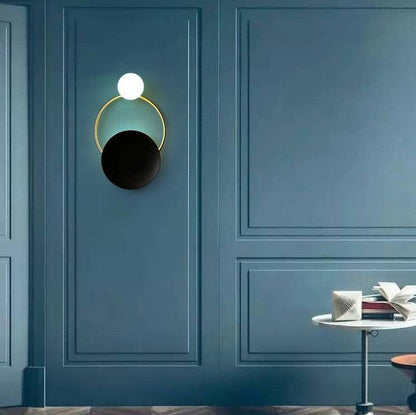 Lampada da Parete a Anello Moderna e Innovativa per Hotel e Ristoranti | Troar