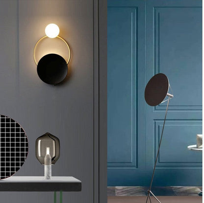 Lampada da Parete a Anello Moderna e Innovativa per Hotel e Ristoranti | Troar