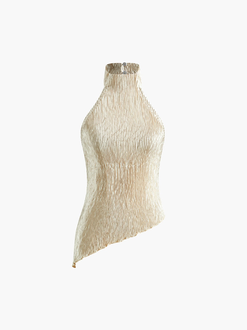 Ivette Completo con Top Asimmetrico e Pantaloni Ampi 2025 | Outfit Raffinato per Vacanze, Cene e Occasioni Glamour TIAMUSE Pants Women