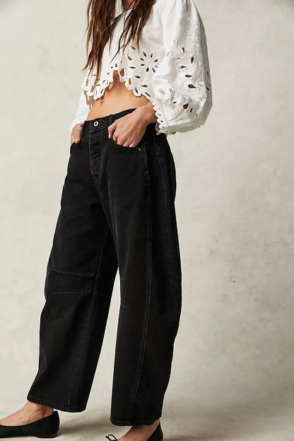 Jeans Baggy Donna 2025 | Denim Largo e Comodo per Ogni Occasione TIAMUSE