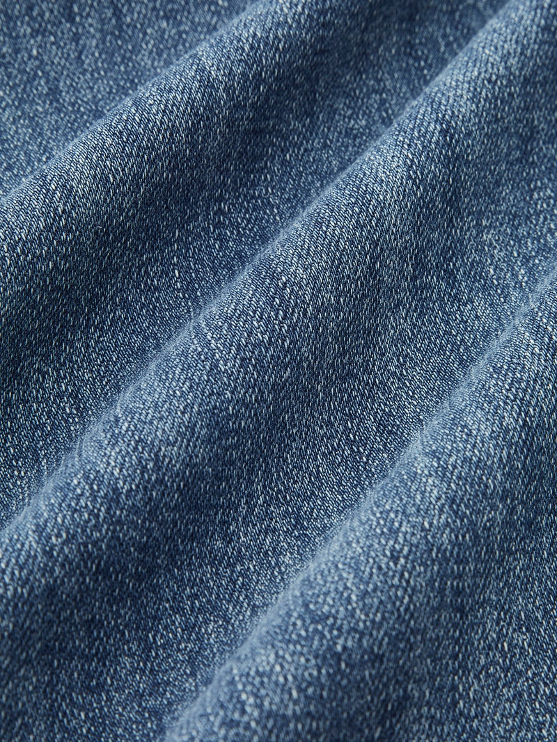 Jeans Donna a Gamba Svasata Vita Alta – Stile Slim in Denim Blu TIAMUSE Jeans
