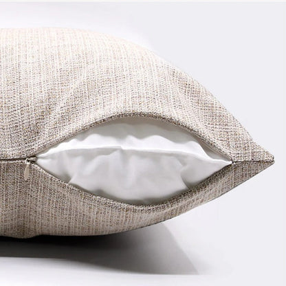 Housse de canapé en lin avec franges – Élégante et respirante pour canapé ou chambre à coucher | Rytis