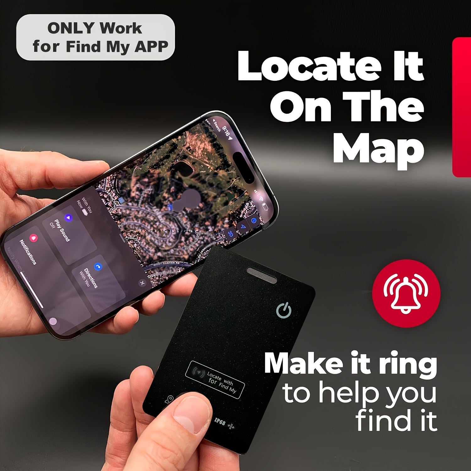Localizzatore GPS in Formato Carta - Tracker GPS Compatto per Valigie, Portafogli e Passaporti | GeoSlim TIAMUSE Gadgets