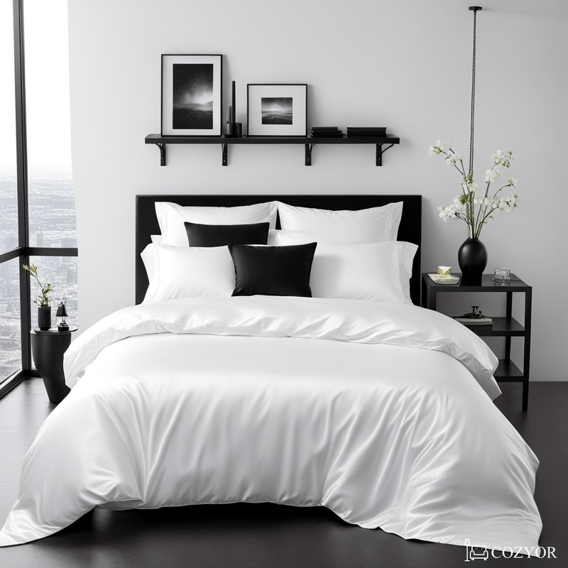 Set di Biancheria in Raso per Camere Eleganti | Aurora