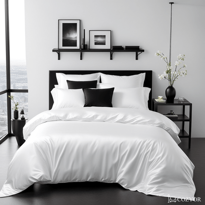 Set di Biancheria in Raso per Camere Eleganti | Aurora