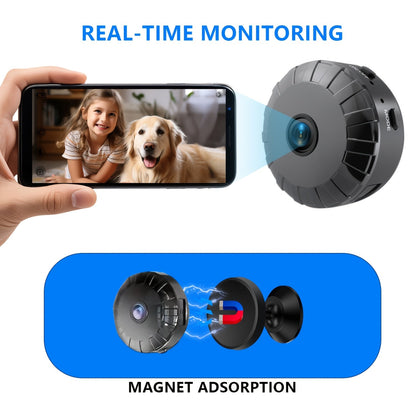 Mini-Camera Wi-Fi – Portatile e Ricaricabile | CameraTrack TIAMUSE Gadgets