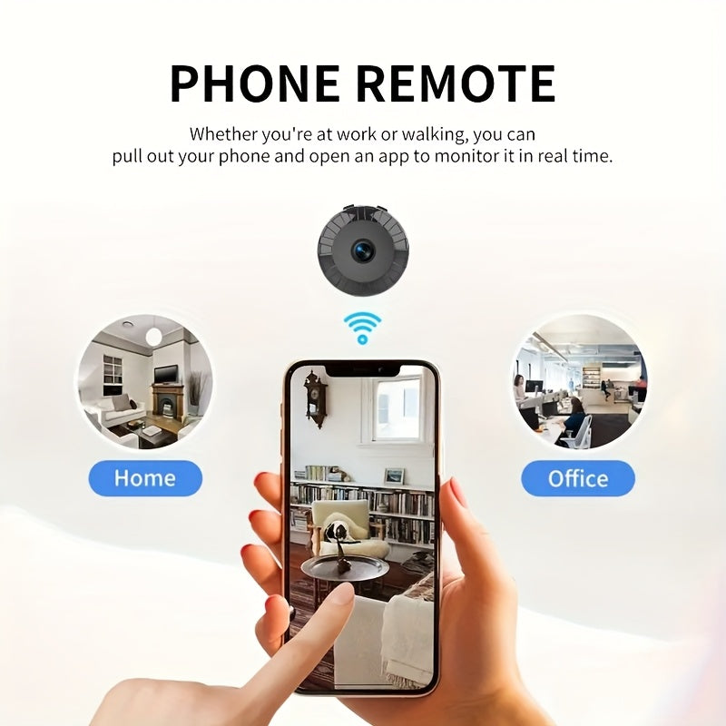 Mini-Camera Wi-Fi – Portatile e Ricaricabile | CameraTrack TIAMUSE Gadgets