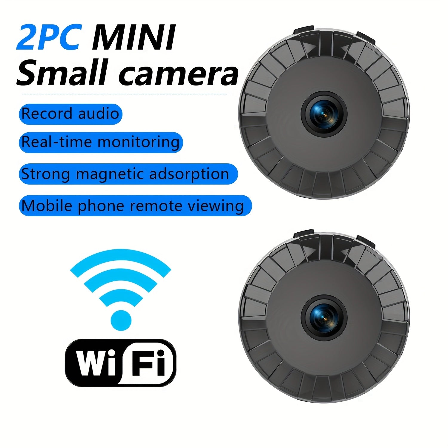 Mini-Camera Wi-Fi – Portatile e Ricaricabile | CameraTrack TIAMUSE Gadgets