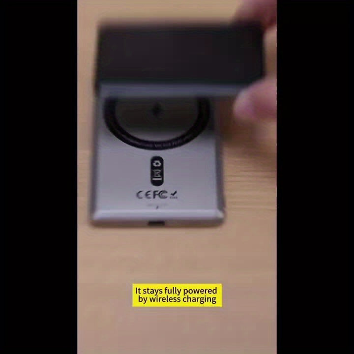 Mini GPS Tracker Card – Ricaricabile e Senza Fili per Portafogli e Valigie | FindPro TIAMUSE