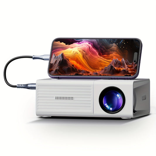Mini Proiettore – 3000 Lumen, Portatile & Home Cinema | NexVision TIAMUSE Gadgets