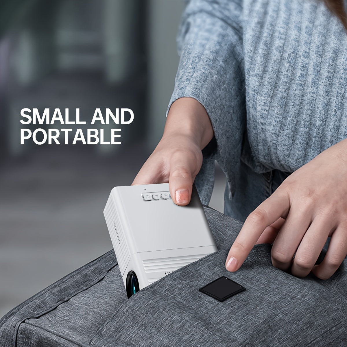 Mini Proiettore – 3000 Lumen, Portatile & Home Cinema | NexVision TIAMUSE Gadgets