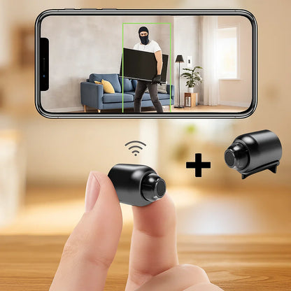 Mini telecamera HD intelligente con app e rilevamento del movimento | InvisiCam TIAMUSE Gadgets