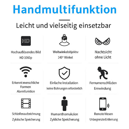 Mini telecamera di sorveglianza con 1080P HD e visione notturna per sicurezza discreta | VizoCam TIAMUSE Gadgets