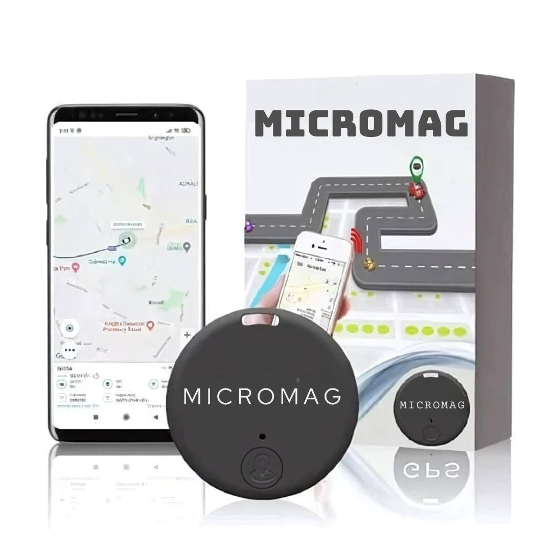 Mini tracker GPS Magnetico - Localizzatore per Auto, Bambini, Valigie e Animali Domestici | MicroMag TIAMUSE