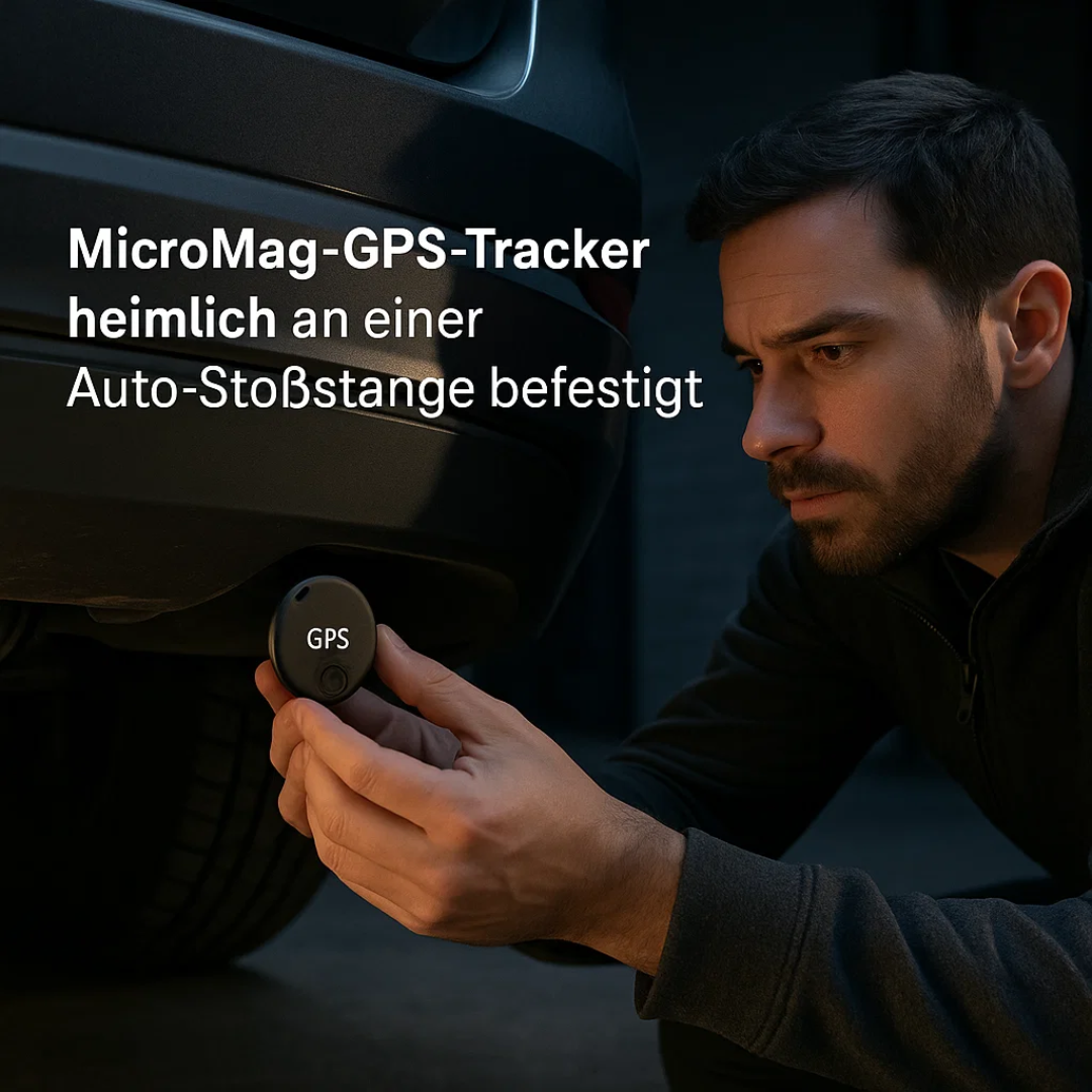 Mini tracker GPS Magnetico - Localizzatore per Auto, Bambini, Valigie e Animali Domestici | MicroMag TIAMUSE