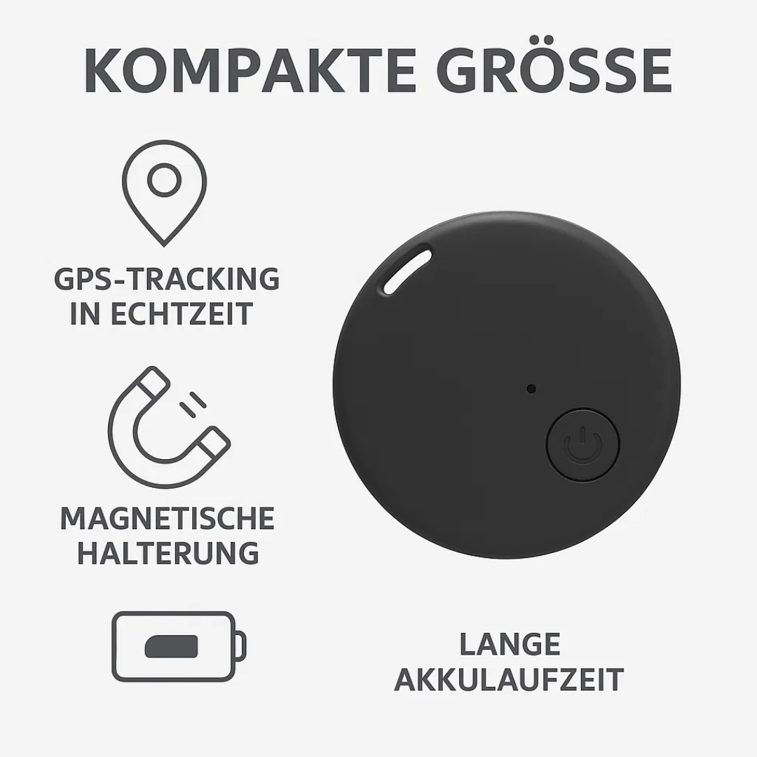 Mini tracker GPS Magnetico - Localizzatore per Auto, Bambini, Valigie e Animali Domestici | MicroMag TIAMUSE
